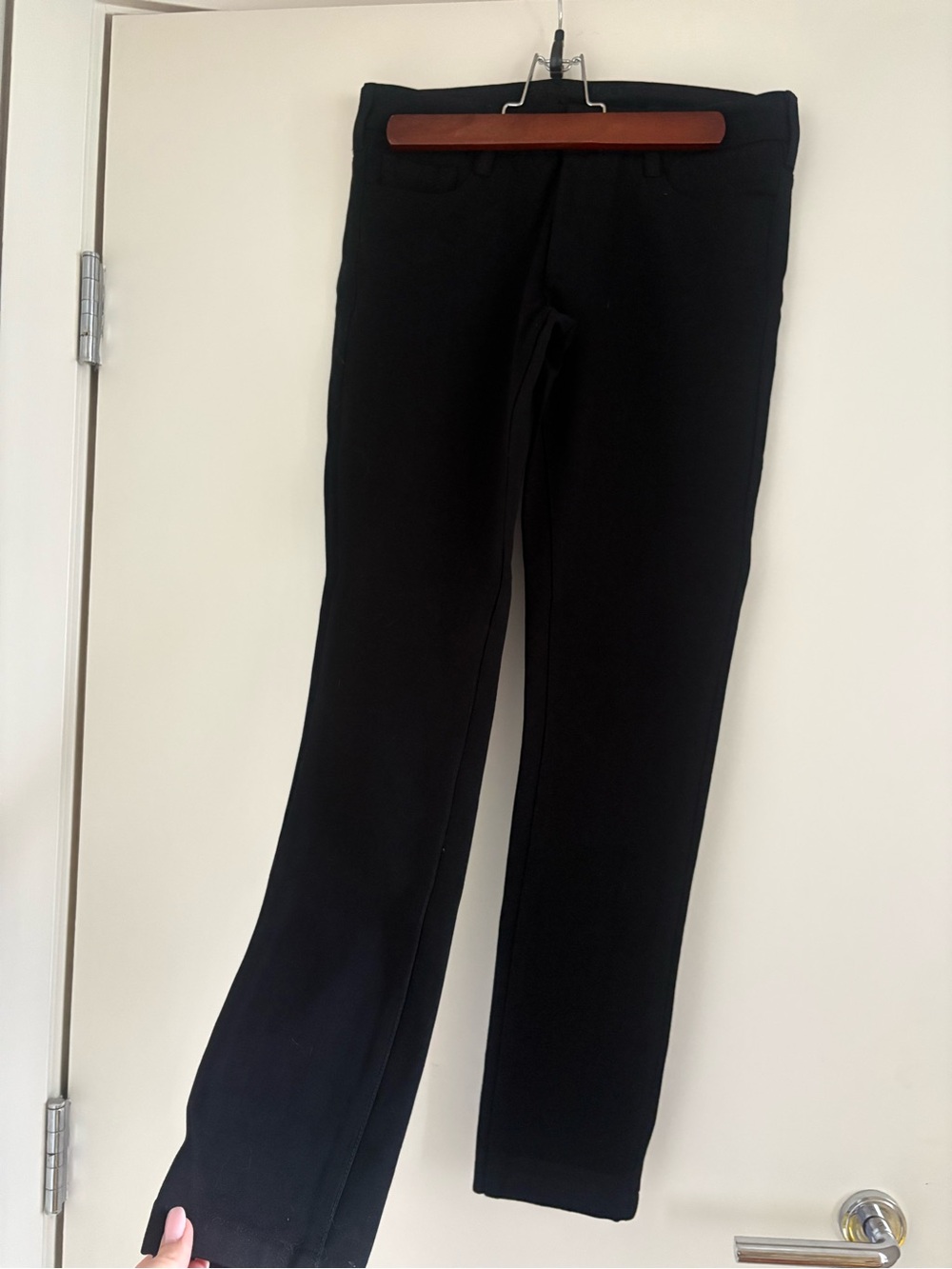 Parasuco Black Straight Leg Women's Pants